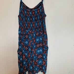 Patterned romper